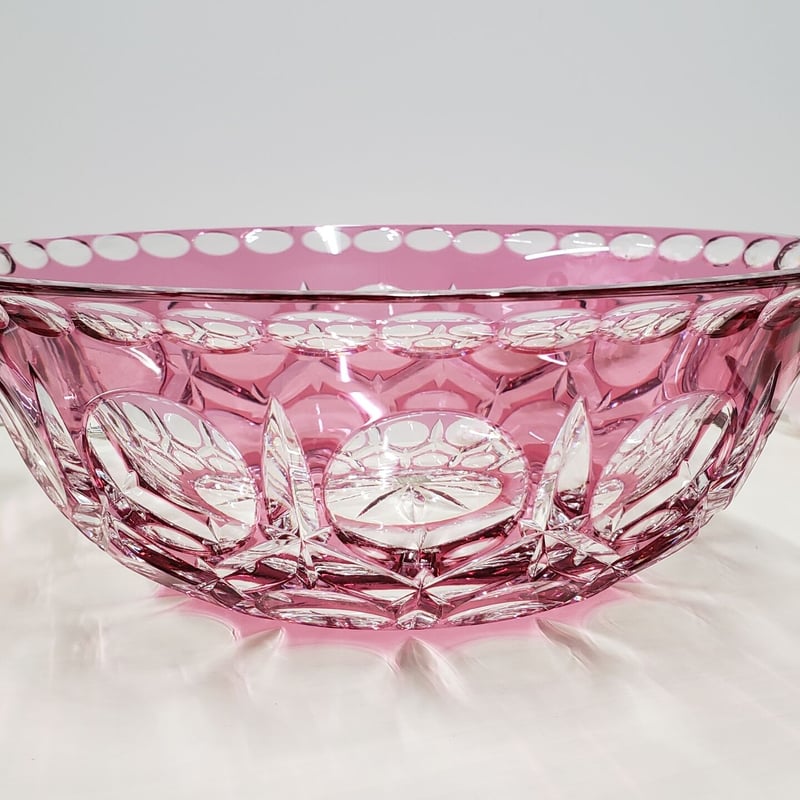 HOYA クリスタル切子 菓子鉢 一品作 | つちや陶器店