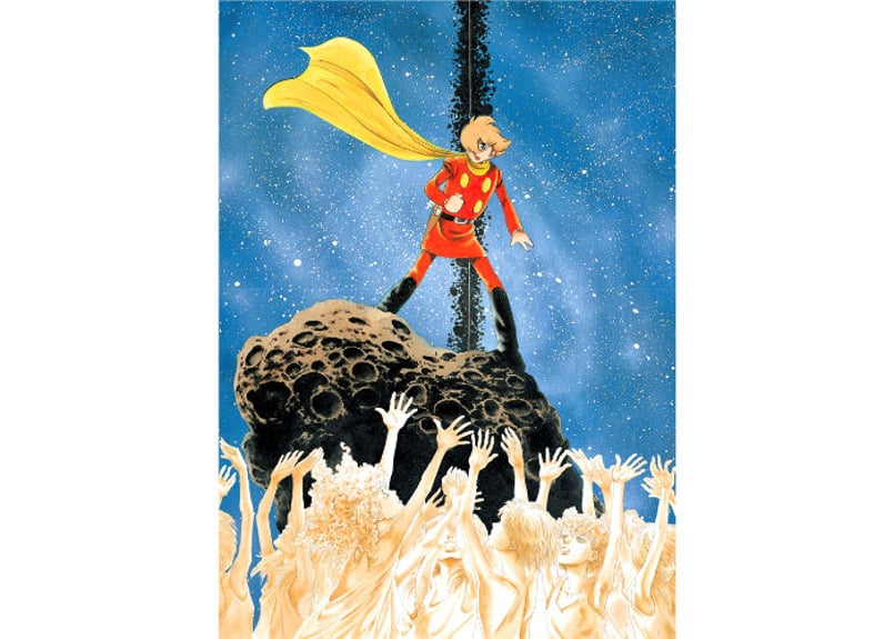 石ノ森章太郎 × 萩尾望都 コラボレーション 大判カード 3枚セット