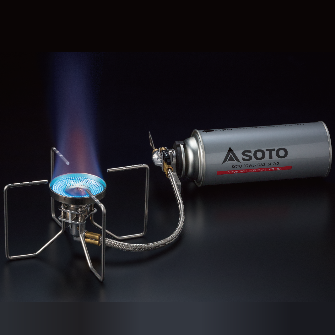 SOTO　レギュレーターストーブ　フュージョン　ST-330　美品 レギュレーターストーブ FUSION（フュージョン）ST-330 - SOTO｜ソト