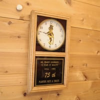 新品 Wendy's ウェンディーズ 時計 ウォールクロック 壁掛け 企業 ロゴ