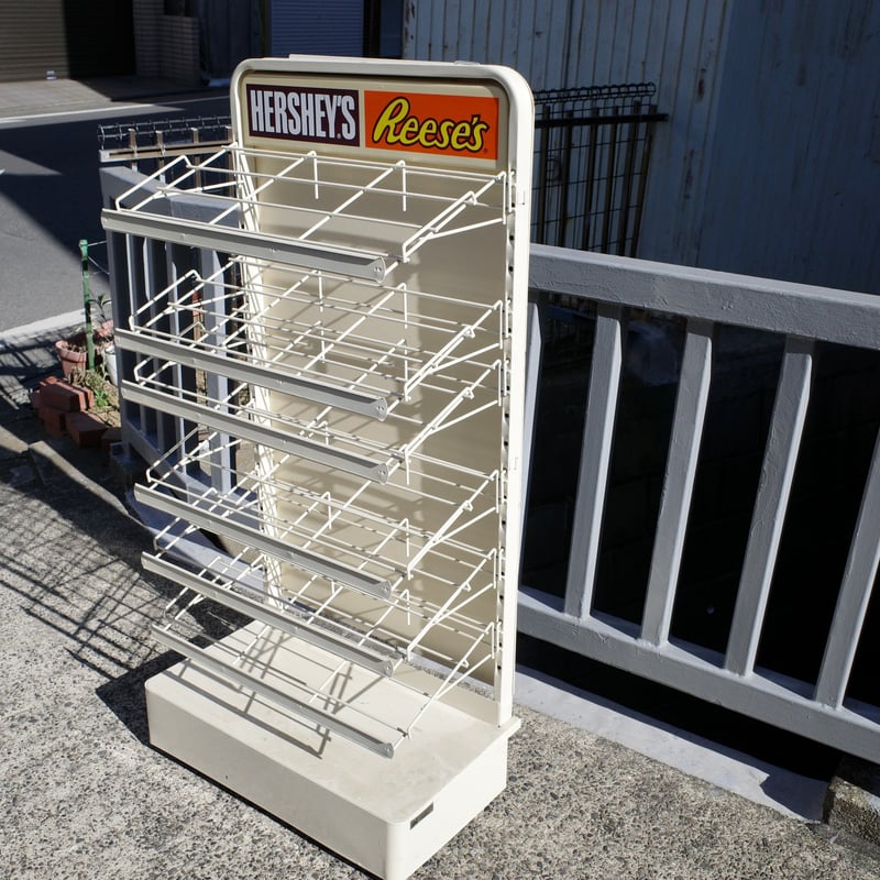 ビンテージ 希少 HERSHEY'S Reese's ハーシーズ ディスプレイラック 棚