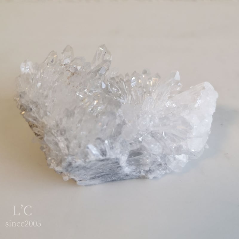 中国四川省産 菊花水晶クラスター② | L'C