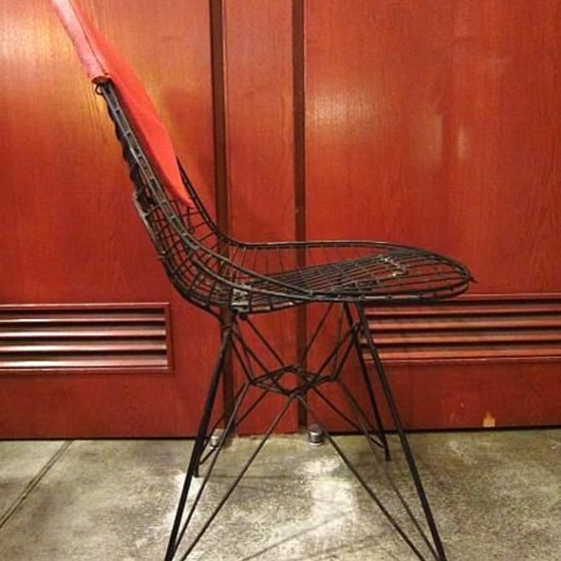 ビンテージ50's○ハーマンミラーワイヤーチェア○odst 1950sイームズ