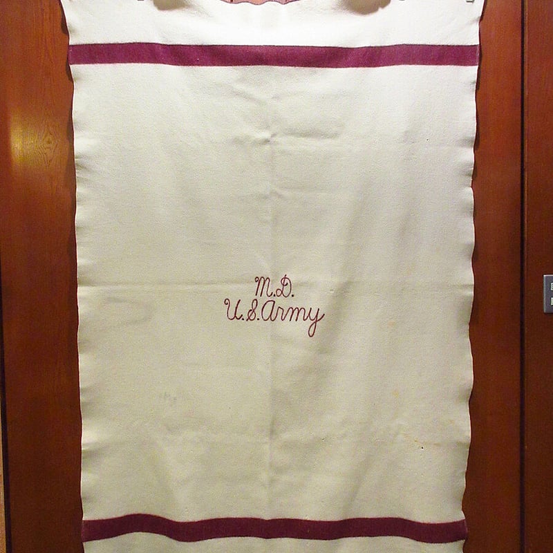 ビンテージ40's○U.S.ARMY Medical Department ウールブランケット