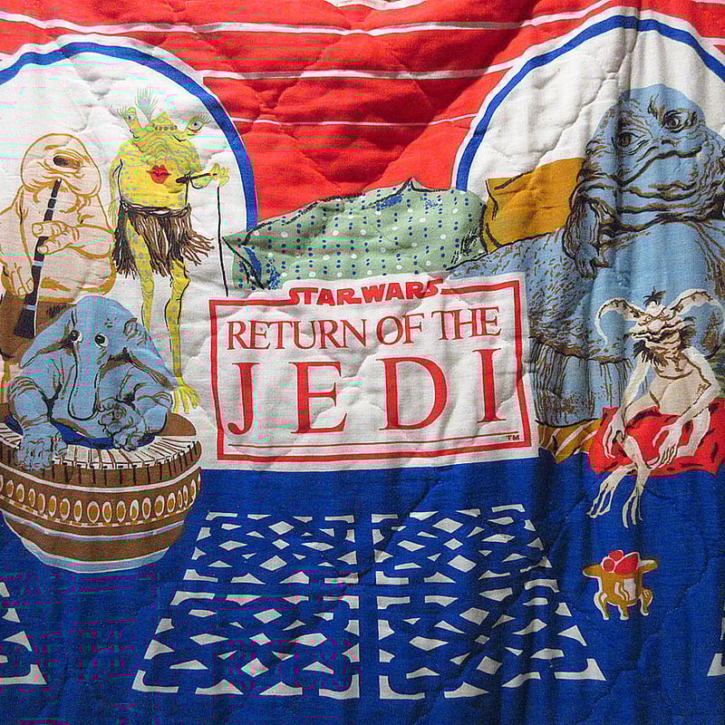 ビンテージ80's○Sears STAR WARSジェダイの帰還キルティング