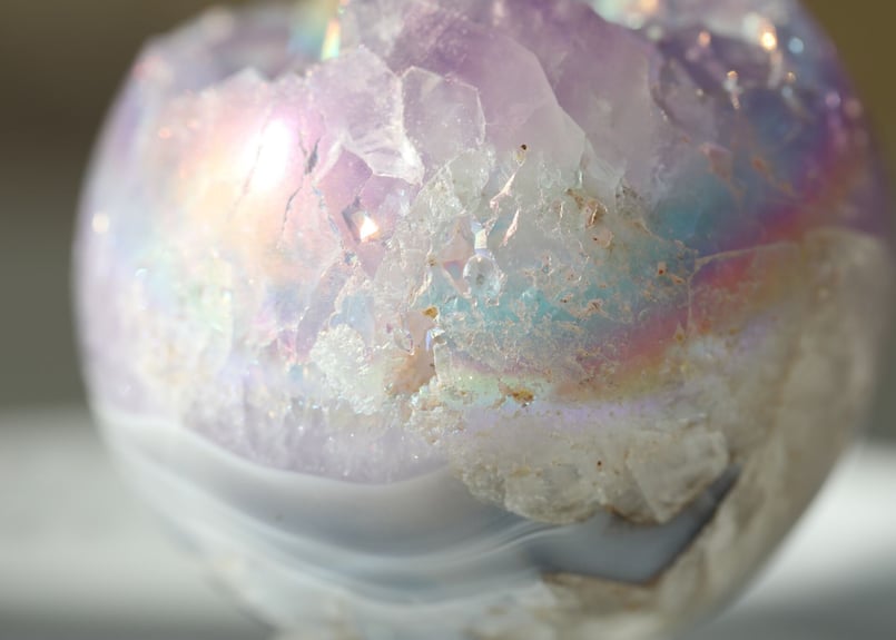 エンジェルオーラアメジスト ジオード スフィア 【ルイ】 | Y.S.Y24