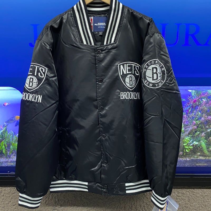 NBA公式 JHデザイン Nets ブルックリン ネッツ スタジアムジャンパー