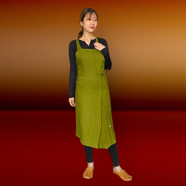 フルエプロン /alina シトロングリーンmerchant&mills | pinopina