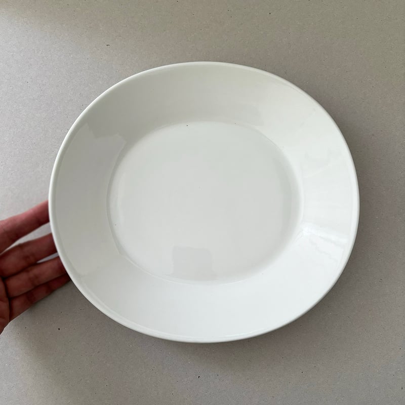 arabia eeva oval plate 25cm | retro number