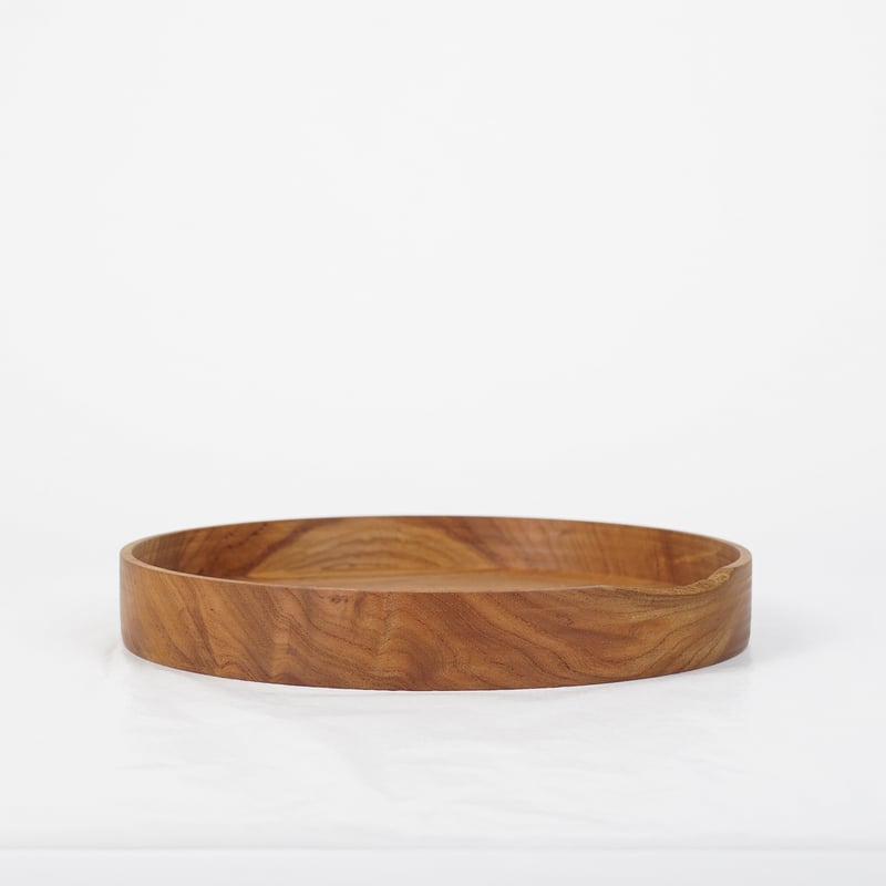 佐藤辰徳】お盆（ケヤキ）_48 | Q1 オンラインストア