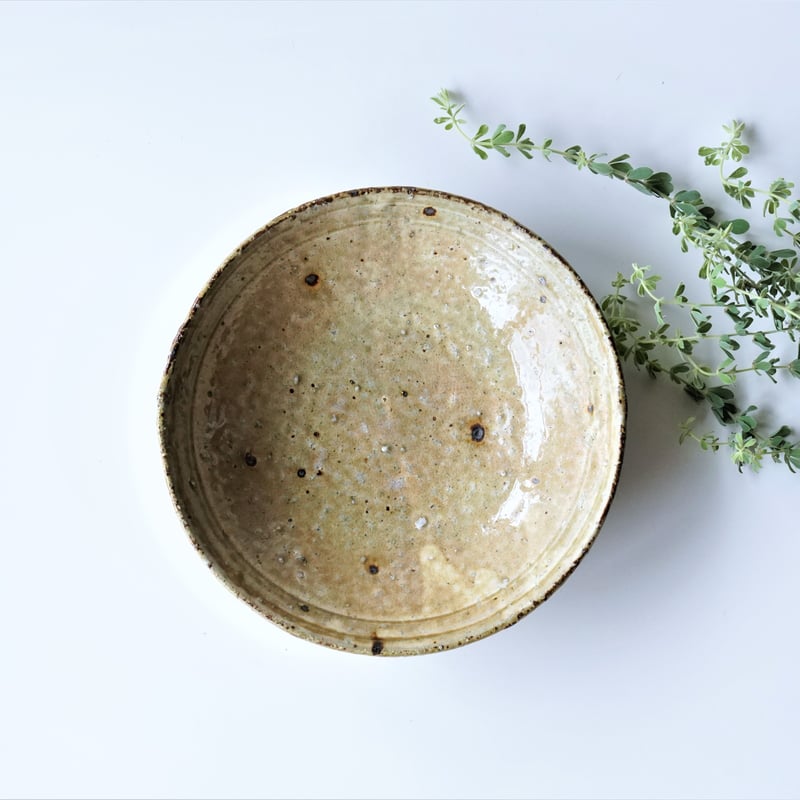 黄瀬戸皿 (大) | syunbougama