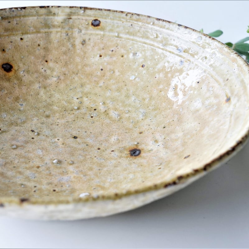 黄瀬戸皿 (大) | syunbougama