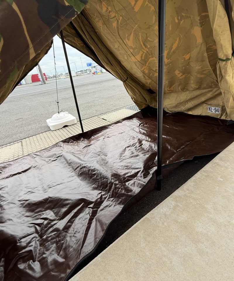 軍幕❗️ ダッチアーミーテント DPMカモ オランダ軍 | ヴィンテージ