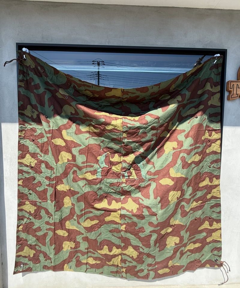 貴重❗️イタリア軍幕 M29 サンマルコ迷彩 1枚バラ売り | ヴィンテージ