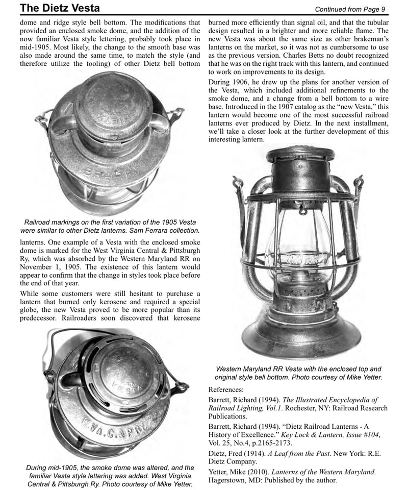 レアアイテム‼️初期型レイルロードランタン DIETZ VESTA