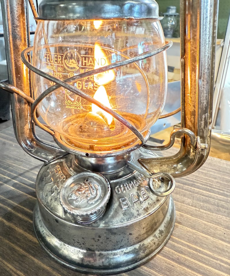 002 FEUERHAND No.275 BABY 錫メッキ | ヴィンテージランタン販売の