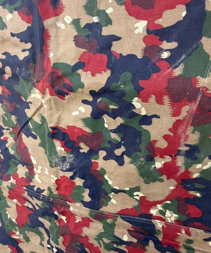 入手困難❗️スイス軍幕 アルペンカモ 1枚 生地のみ | ヴィンテージ