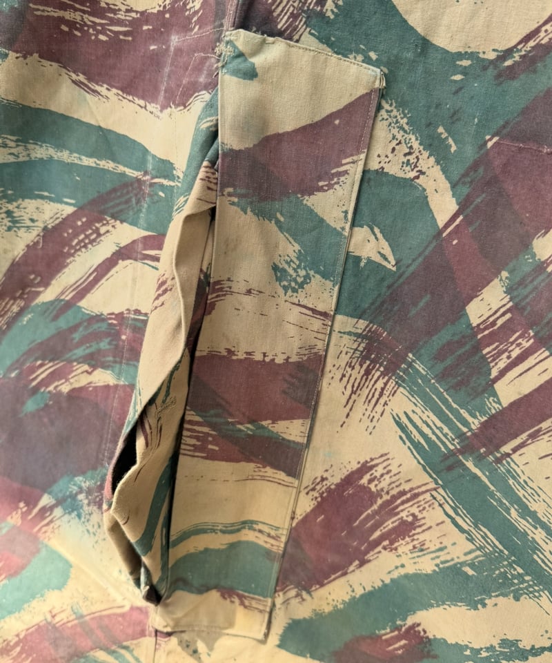 軍幕❗️フランス軍用テント リザードカモ 1枚バラ売り