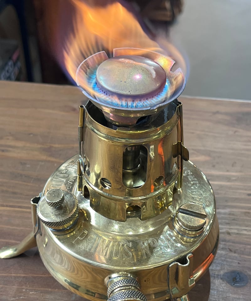 PRIMUS No.96 シングルバーナーストーブ ブラス Made In Sweden |