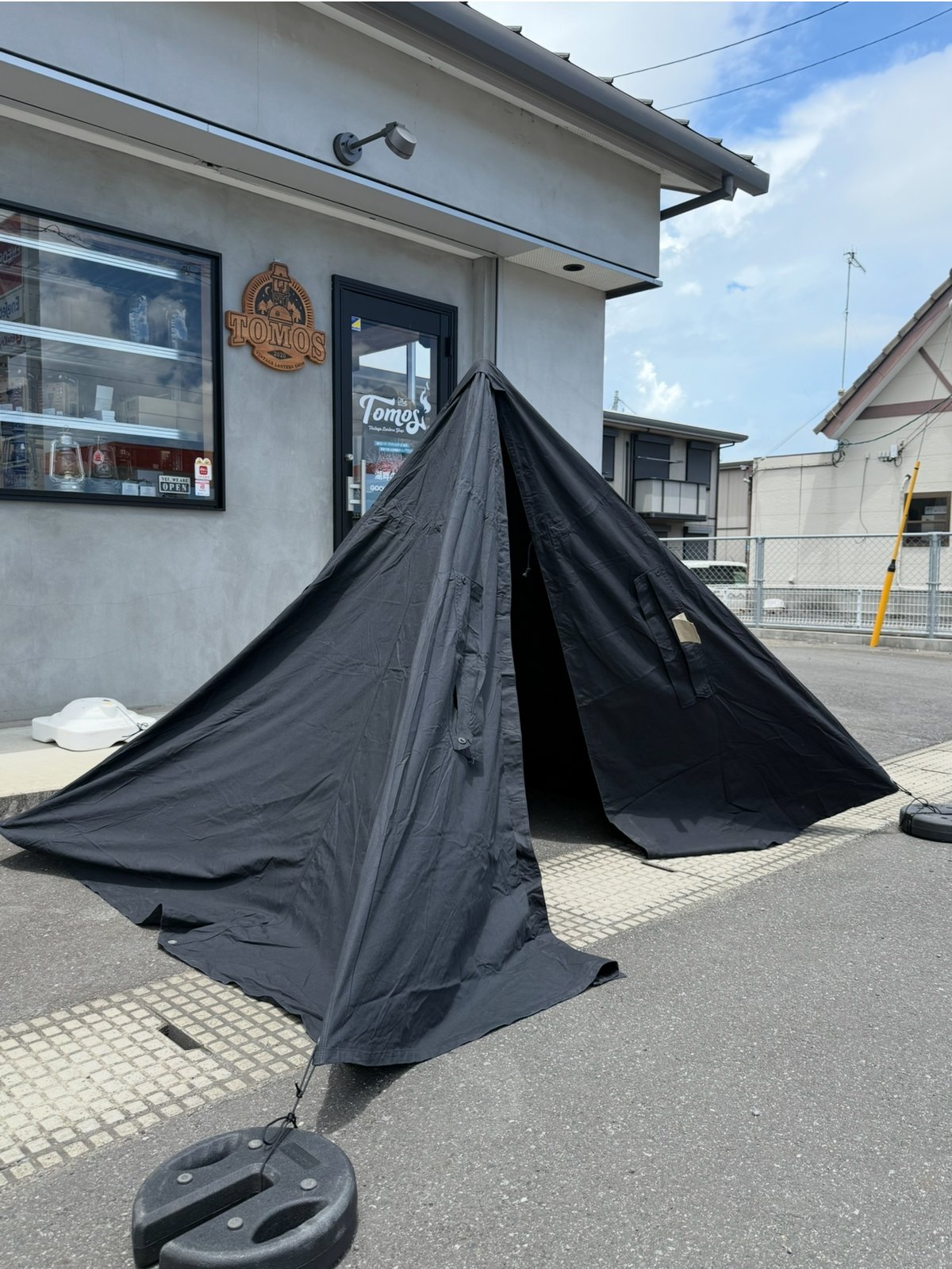 希少❗️軍幕‼️ポーランド軍ポンチョテント 将校カラー ネイビー
