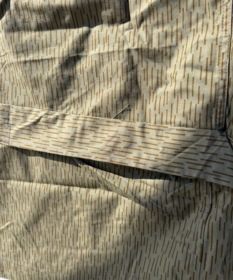 軍幕』貴重❗️東ドイツ軍幕 レインドロップカモ 1枚バラ売り