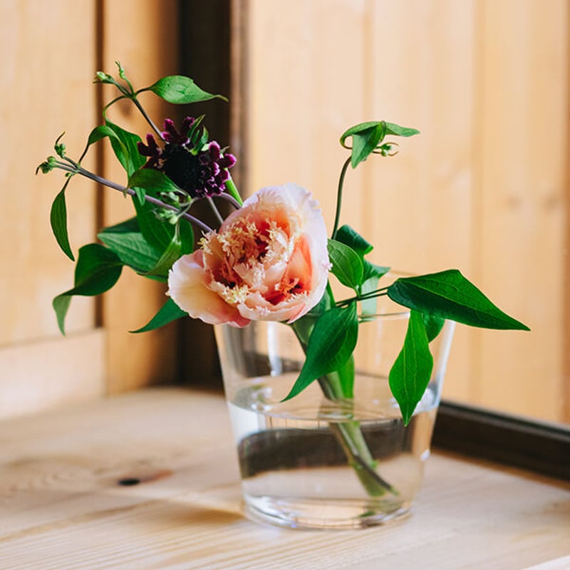 追加販売】ミモレ別注・Sghrフラワーベース2種セット【期間限定