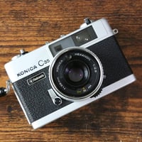 KONICA】 C35 Flash matic フィルムカメラ（分解整備済・no24） |