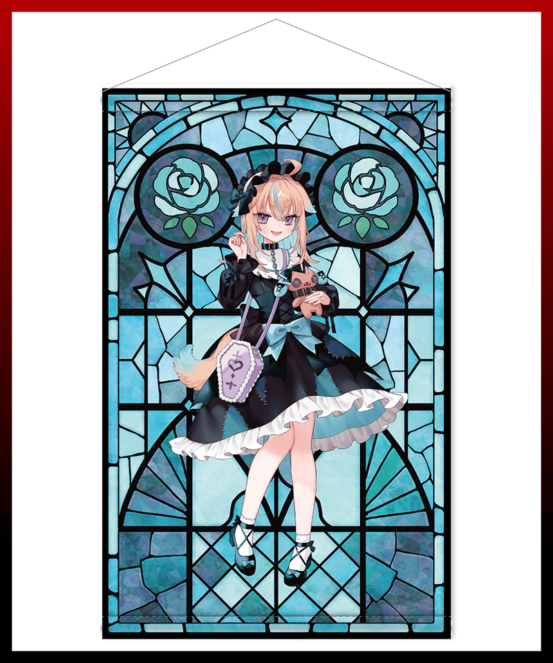 深層組ハロウィン2024】ステンドグラスタペストリー（従井ノラ