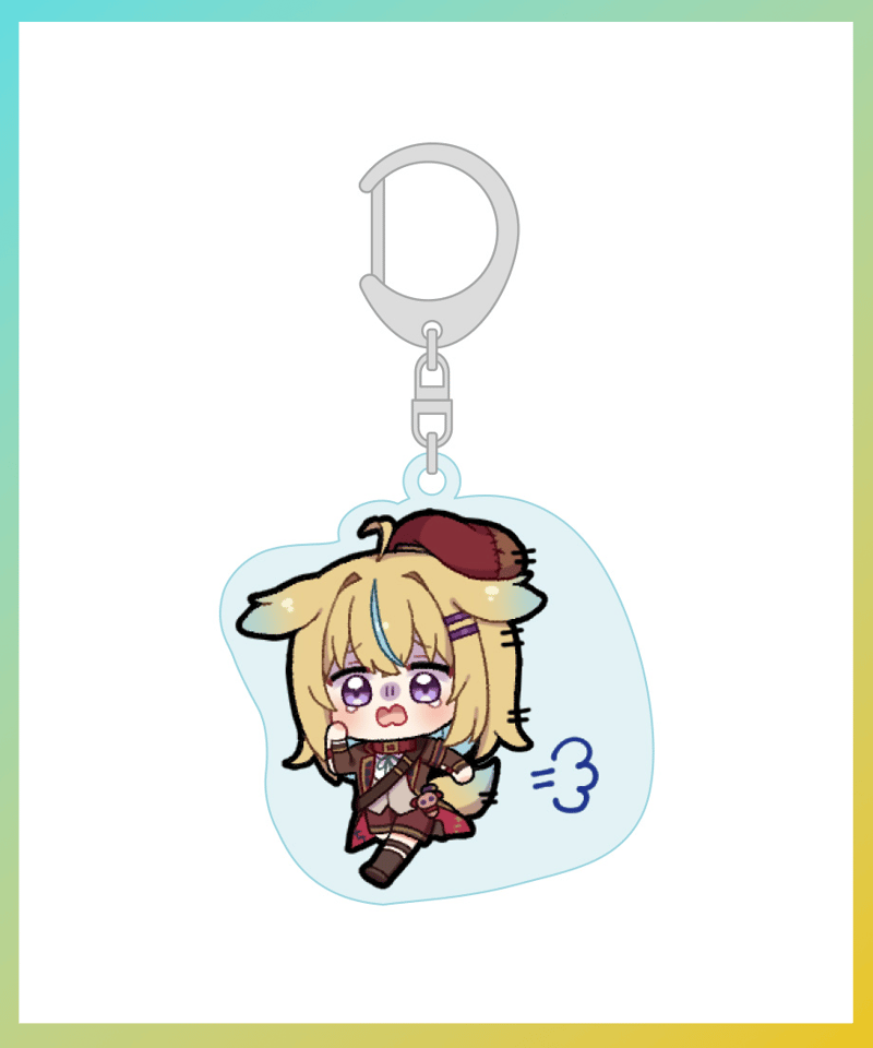 従井ノラ配信1000日記念】アクキー3種セット | 深層組公式Web / グッズ