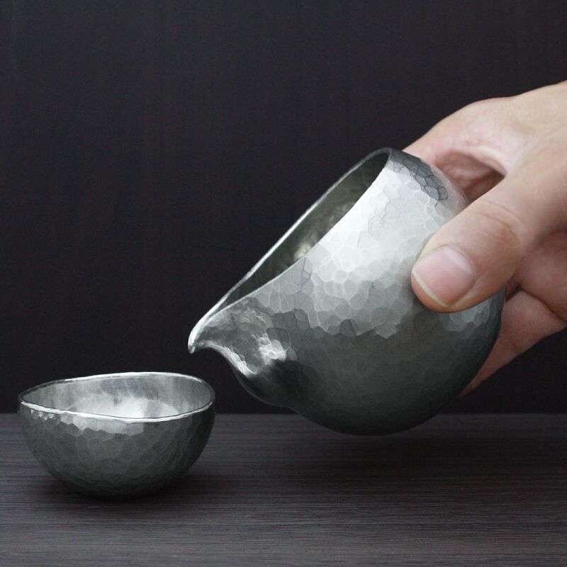 手作り錫器 徳利 片口 丸形 酒器【日本酒】【亮】 | 鎌倉清雅堂