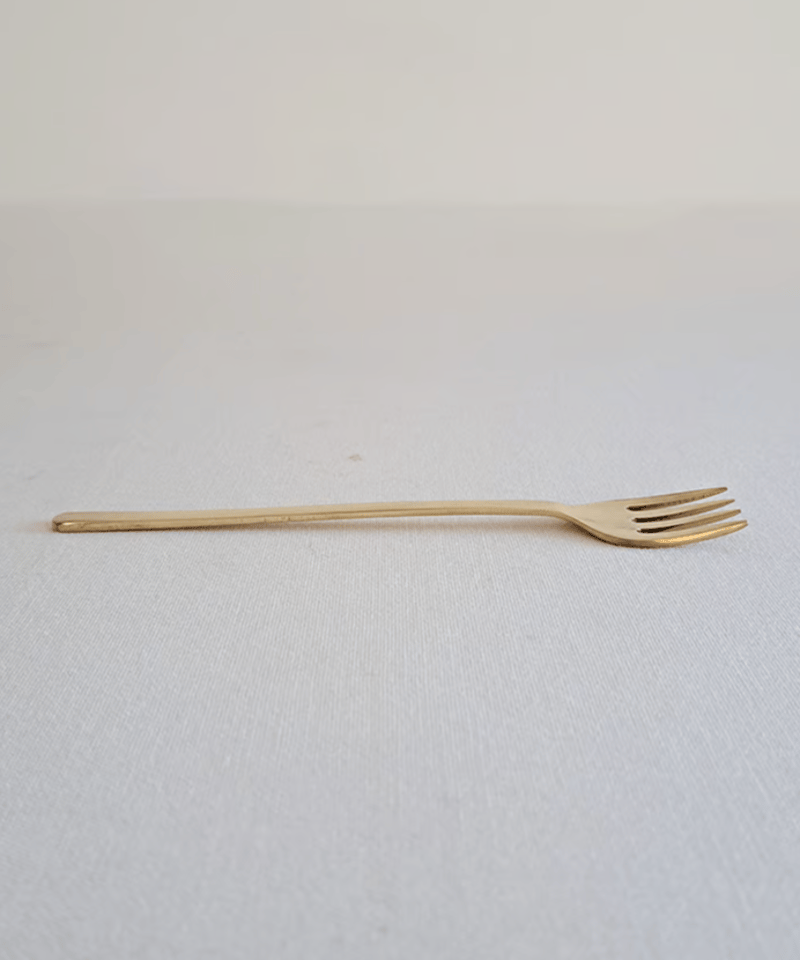 韓国式フォーク大（2本セット）/真鍮製カトラリー | DONOVAN