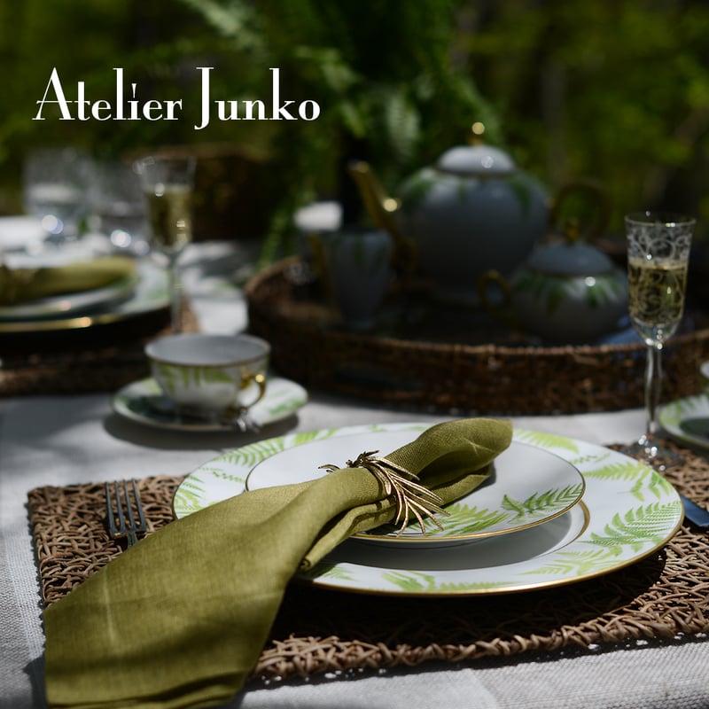 ファーンシダ プレート Fern plate | Atelier Junko EC shop