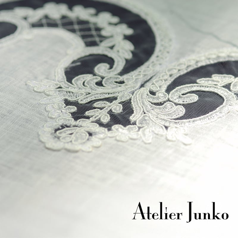 レースエッジ ランナー・テーブルクロス Lace edge runner tablecloth