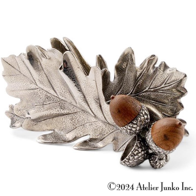 ヨーロピアン アンティーク ピューター製(?) キューピー ナプキン