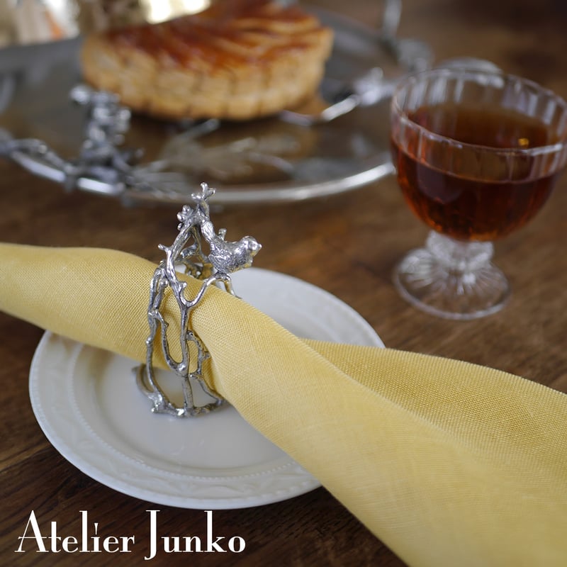 フィンランドヴィンテージ ARABIA ナプキンリングx3 アラビア