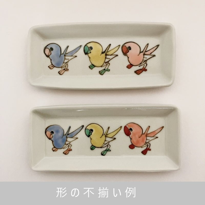 パンジーと花々菱八角皿 | nao uchimura 内村七生