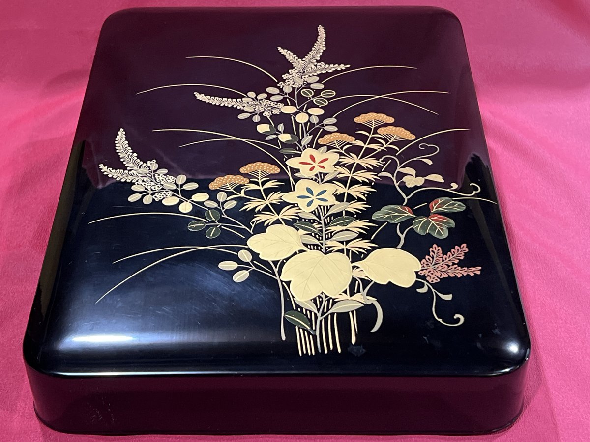 硯箱 秋草 | 【会津漆器・会津塗り専門店】会津名匠華蔵｜公式