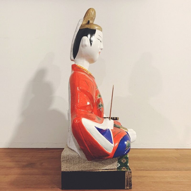 三次人形『特大・台付座天神』 | 象々の郷土玩具