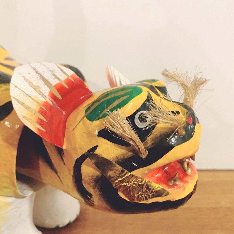 博多張子の『首振り虎』 | 象々の郷土玩具