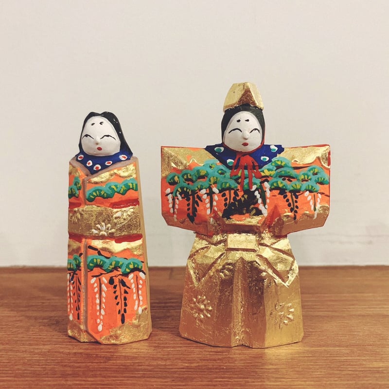 奈良一刀彫『立雛』 | 象々の郷土玩具