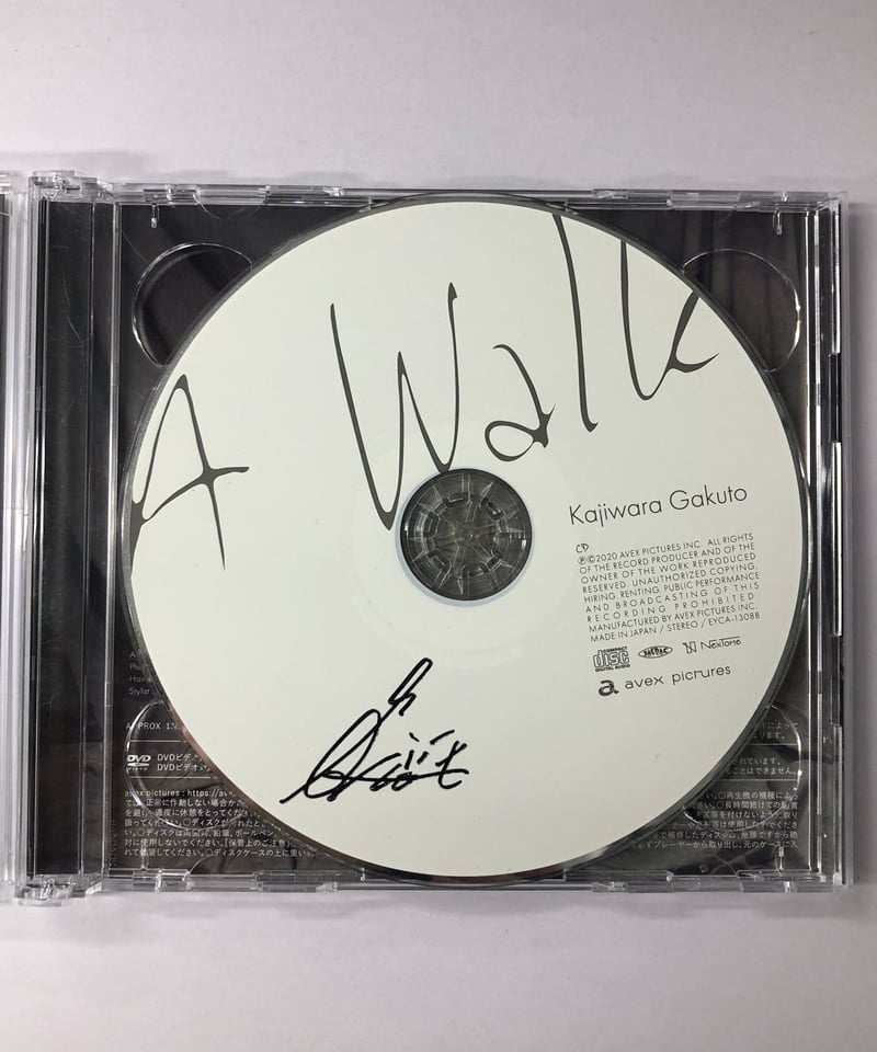 直筆サイン入りサプライズCD】梶原岳人 デビューシングル「A Walk