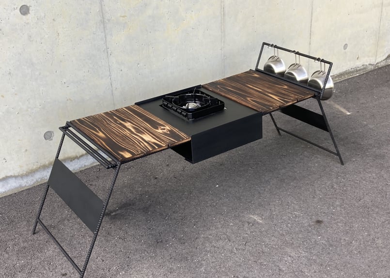 タフまる Jr.アイアンテーブル | WILD OUTDOOR