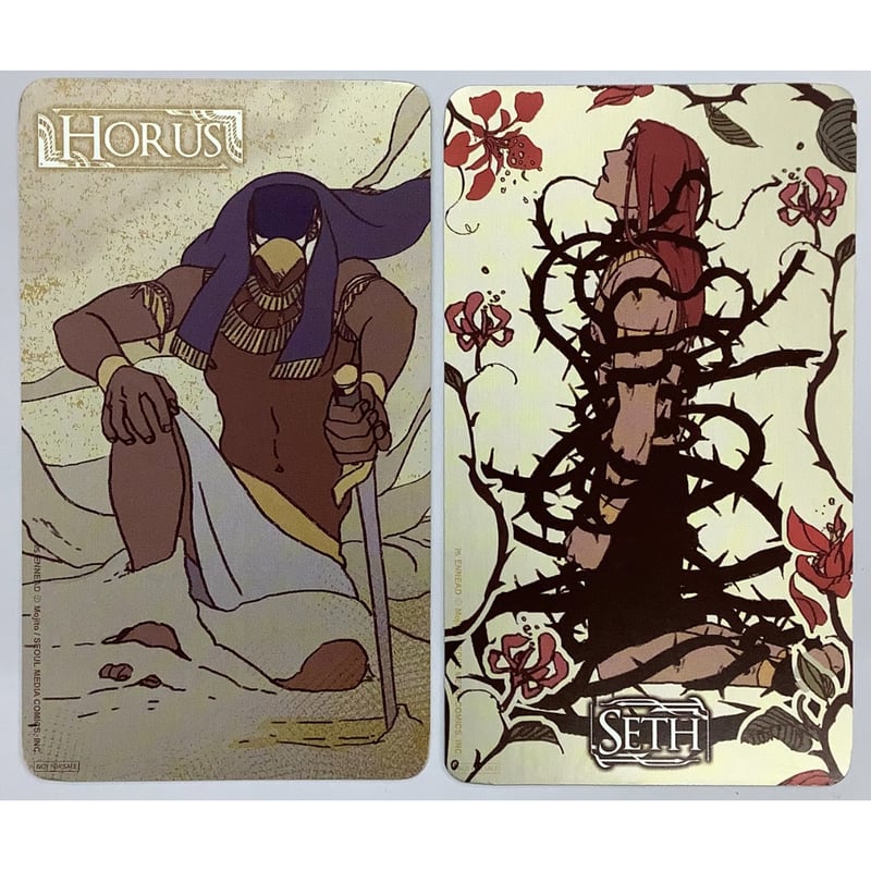 初期キズ有り】MOJITO 『ENNEAD 九柱神 Season1』1巻 台湾限定版 カード