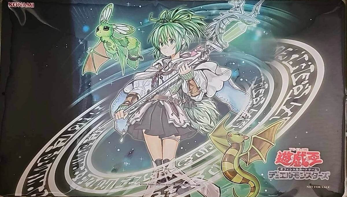 遊戯王 アジア 風霊媒師ウィン プレイマット | ✨プラチナストア✨