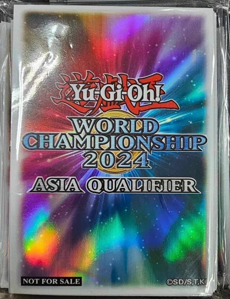 遊戯王 WORLD CAMPION SHIP 2024 ASIA QUALIFIER スリーブ