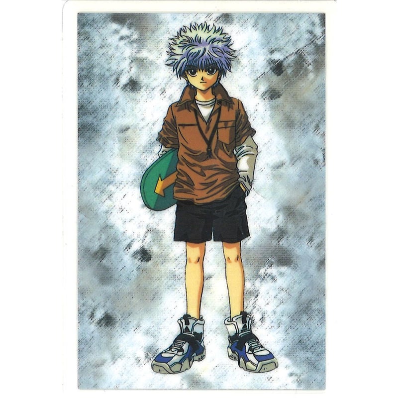 HUNTER×HUNTER ラミネートカード キルア（スケートボード） | K-BOOKS