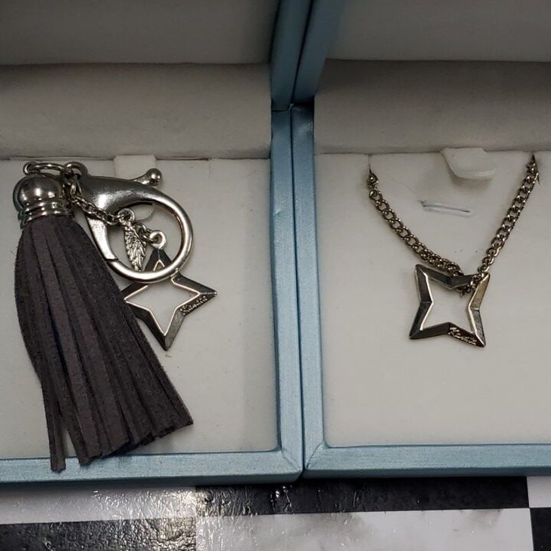 ホロライブ 天音かなた 活動一周年記念 ネックレス&タッセルチャーム