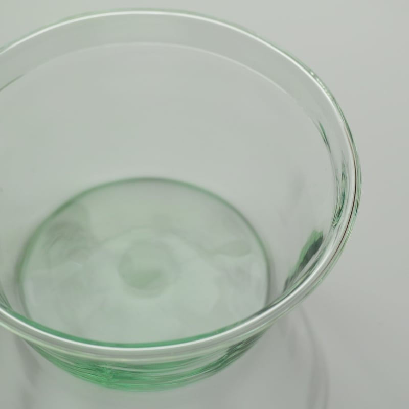 18-19世紀 スウェーデン 古い手吹きの色ガラスボウル鉢 / Sweden 18