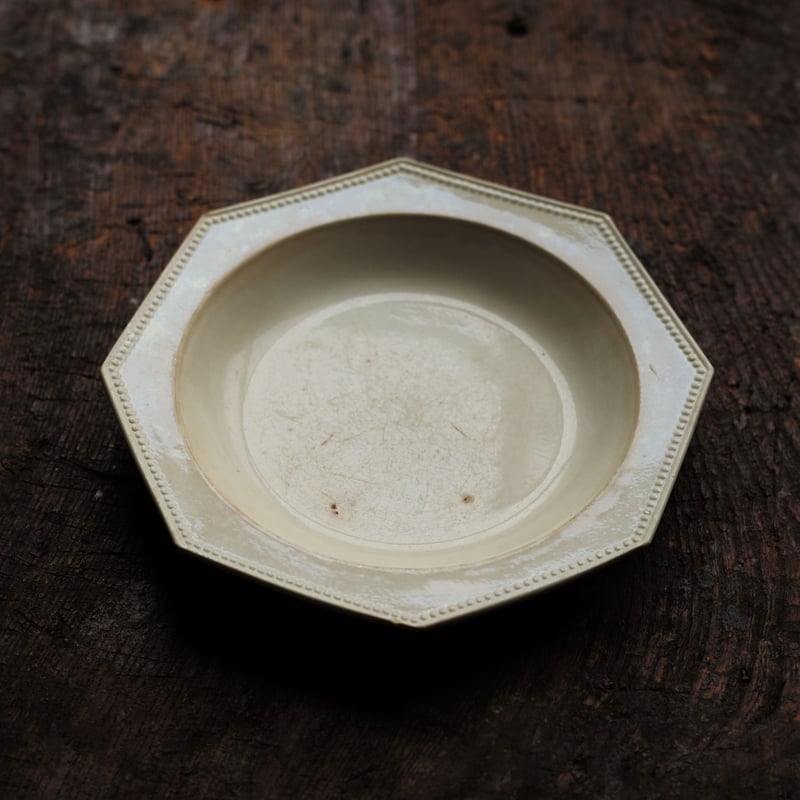 19世紀フランス モントロー ファイアンスフィーヌ オクトゴナル