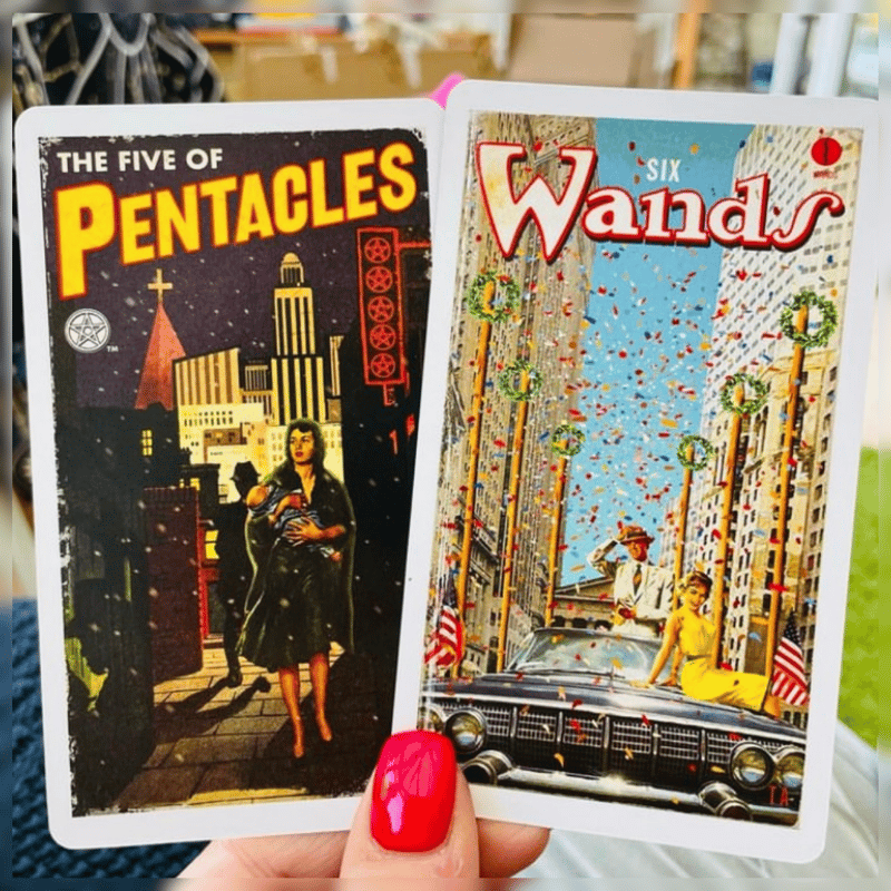 パルプタロットカード (The Pulp Tarot) ｜作者直輸入・希少デッキ